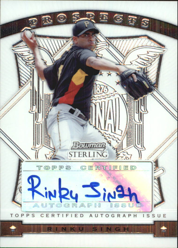 2009 Bowman Sterling Prospects #RS Rinku Singh AU