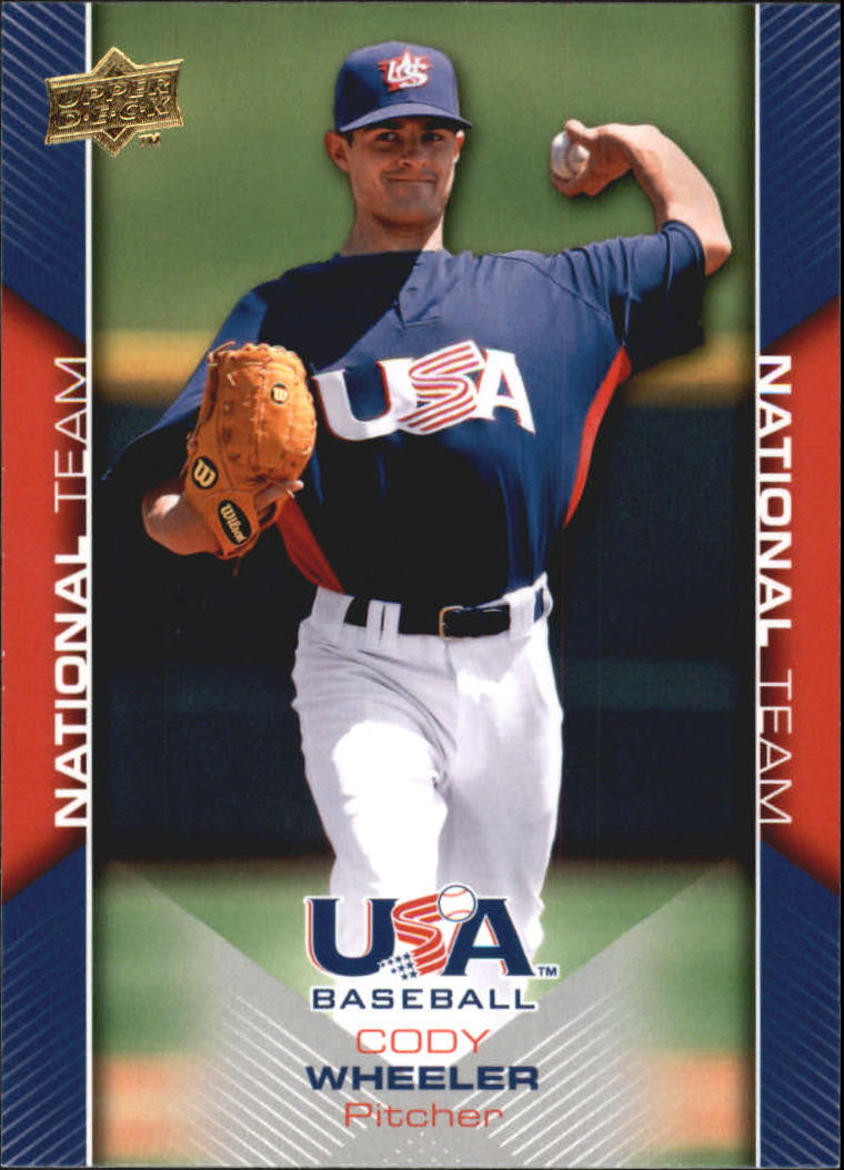 2009-10 USA Baseball #USA3 Cody Wheeler