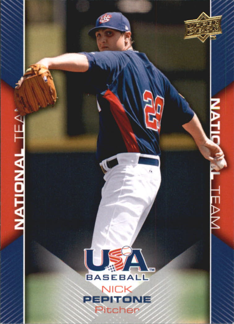 2009-10 USA Baseball #USA6 Nick Pepitone