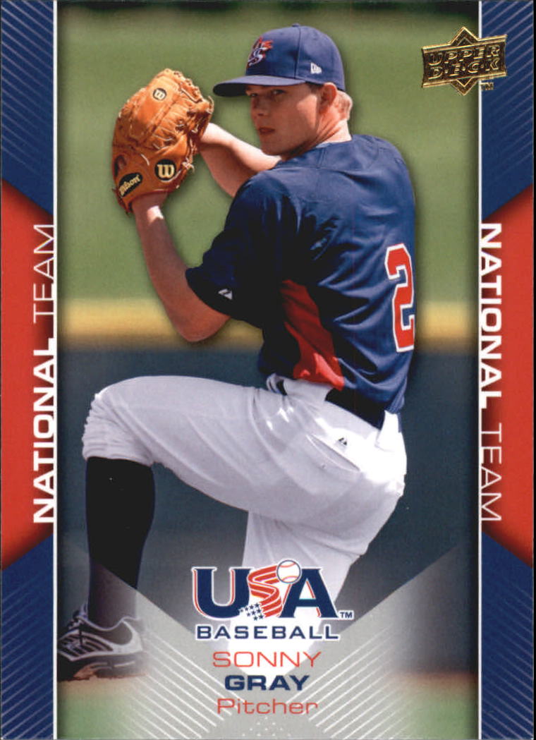2009-10 USA Baseball #USA9 Sonny Gray