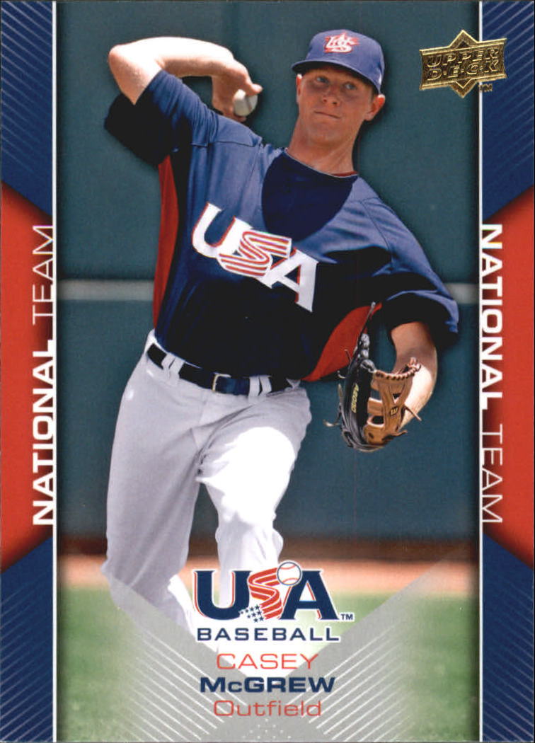 2009-10 USA Baseball #USA16 Casey McGrew