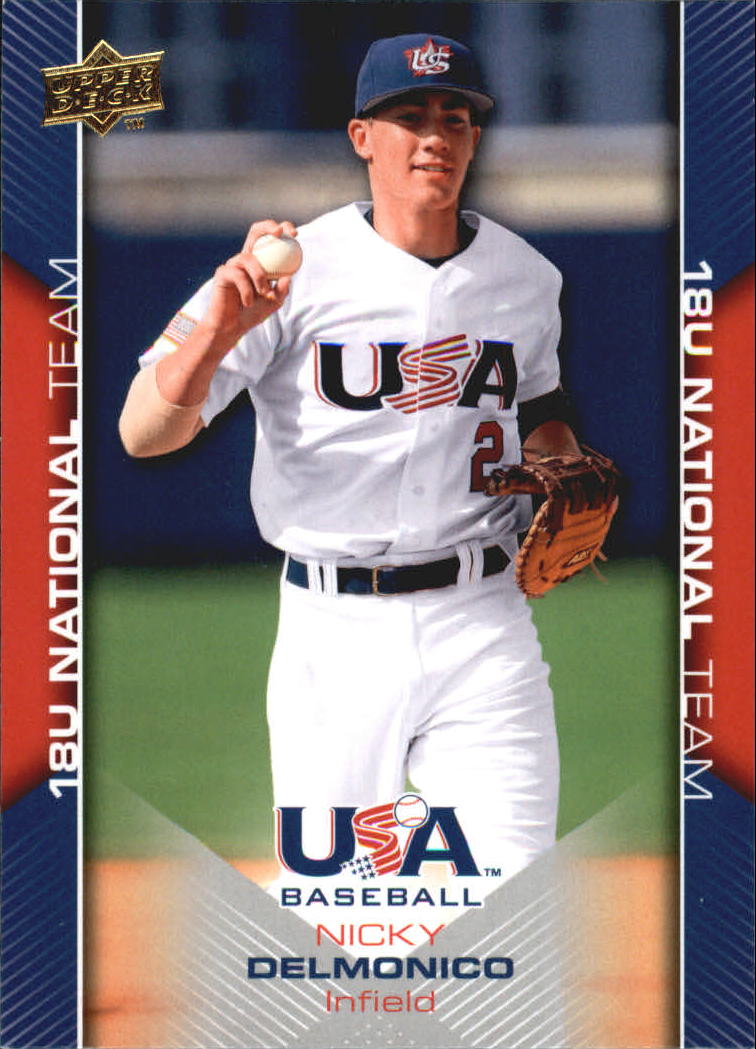 2009-10 USA Baseball #USA27 Nicky Delmonico