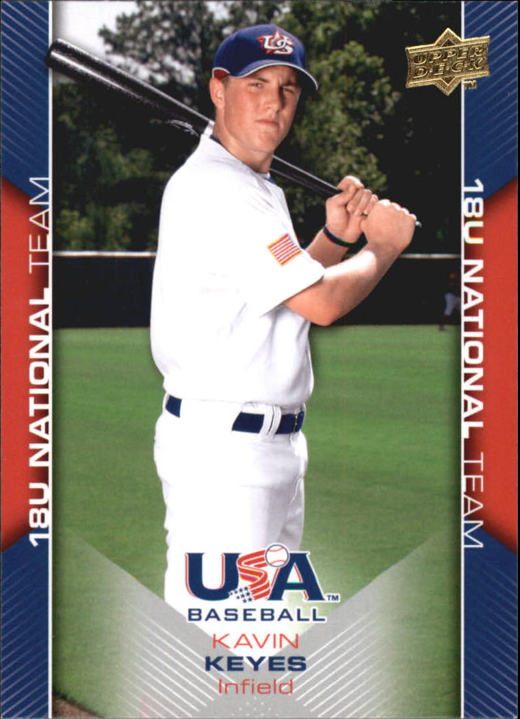 2009-10 USA Baseball #USA31 Kavin Keyes