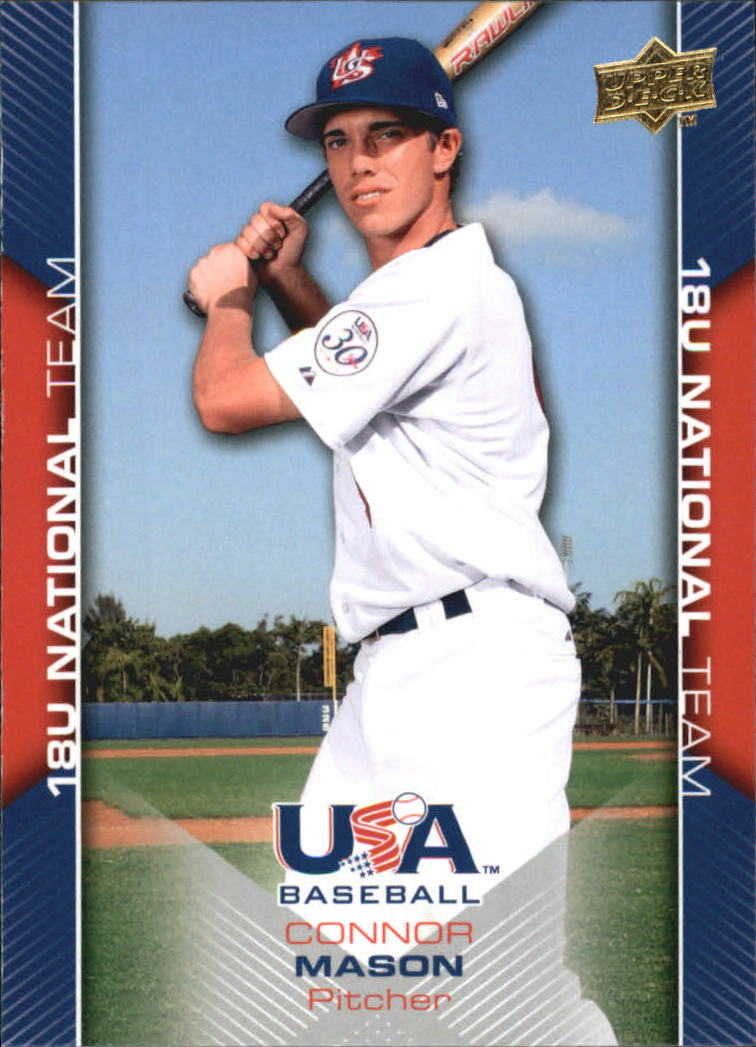 2009-10 USA Baseball #USA33 Connor Mason