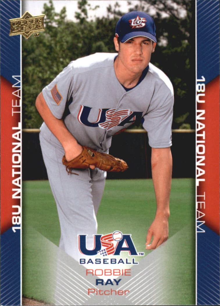 2009-10 USA Baseball #USA37 Robbie Ray