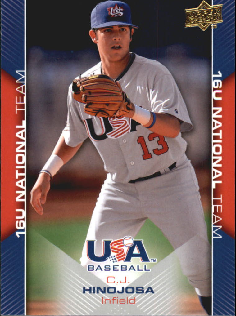 2009-10 USA Baseball #USA50 C.J. Hinojosa