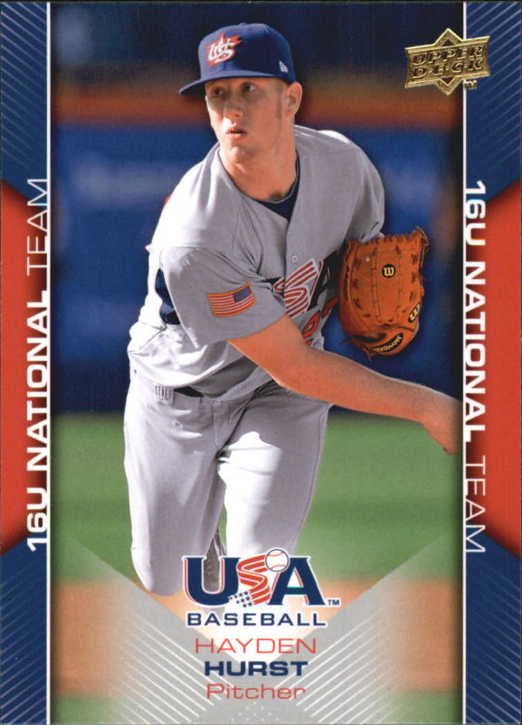 2009-10 USA Baseball #USA52 Hayden Hurst