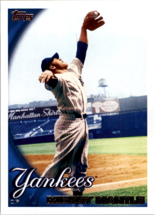 2010 Topps #7 Mickey Mantle