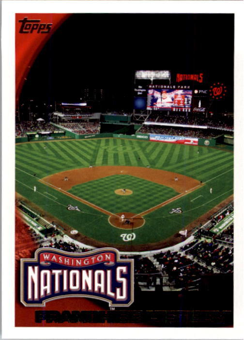 2010 Topps #282 Washington Nationals
