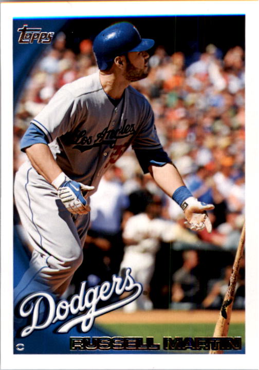 2010 Topps #489A Russell Martin