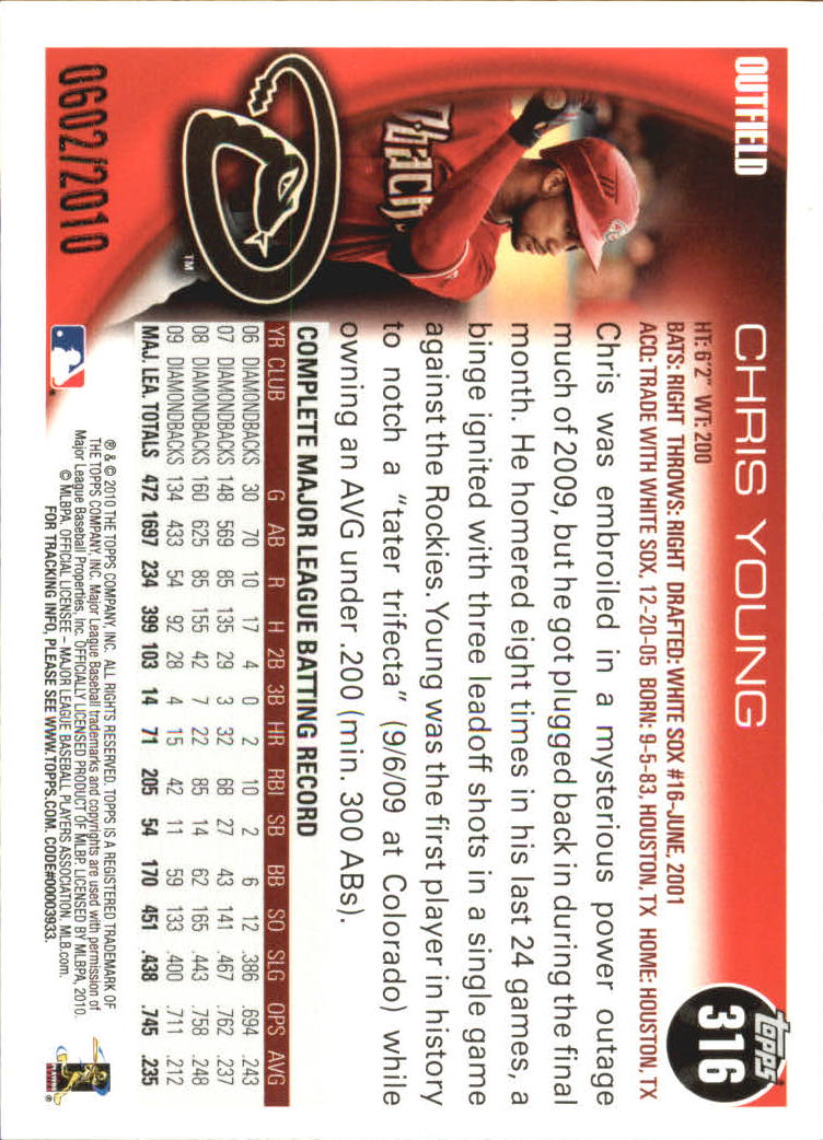 A6550- 2010 Topps Baseball Cards Assorted Inserts1 -You Pick- 15+ FREE US SHIP - Picture 230 of 376