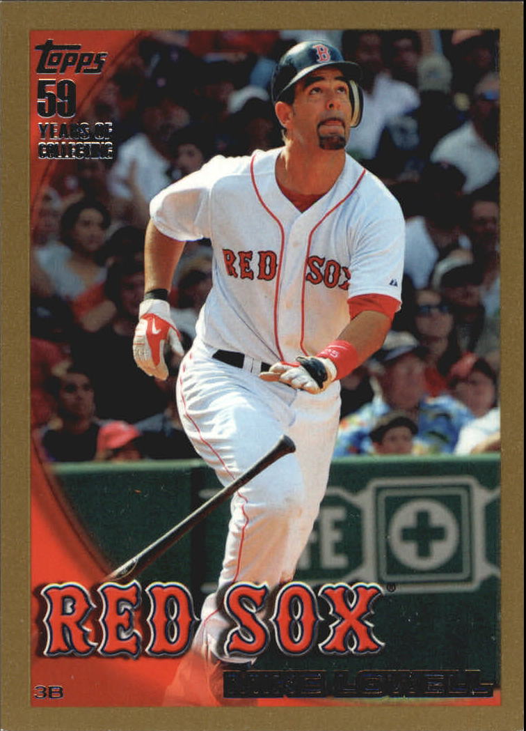 2010 Topps Gold Border #595 Mike Lowell