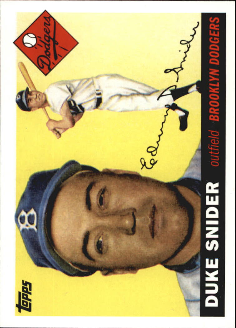 2010 Topps Cards Your Mom Threw Out #CMT4 Duke Snider