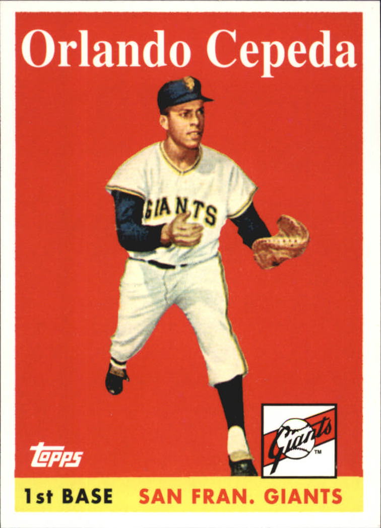 2010 Topps Cards Your Mom Threw Out #CMT7 Orlando Cepeda