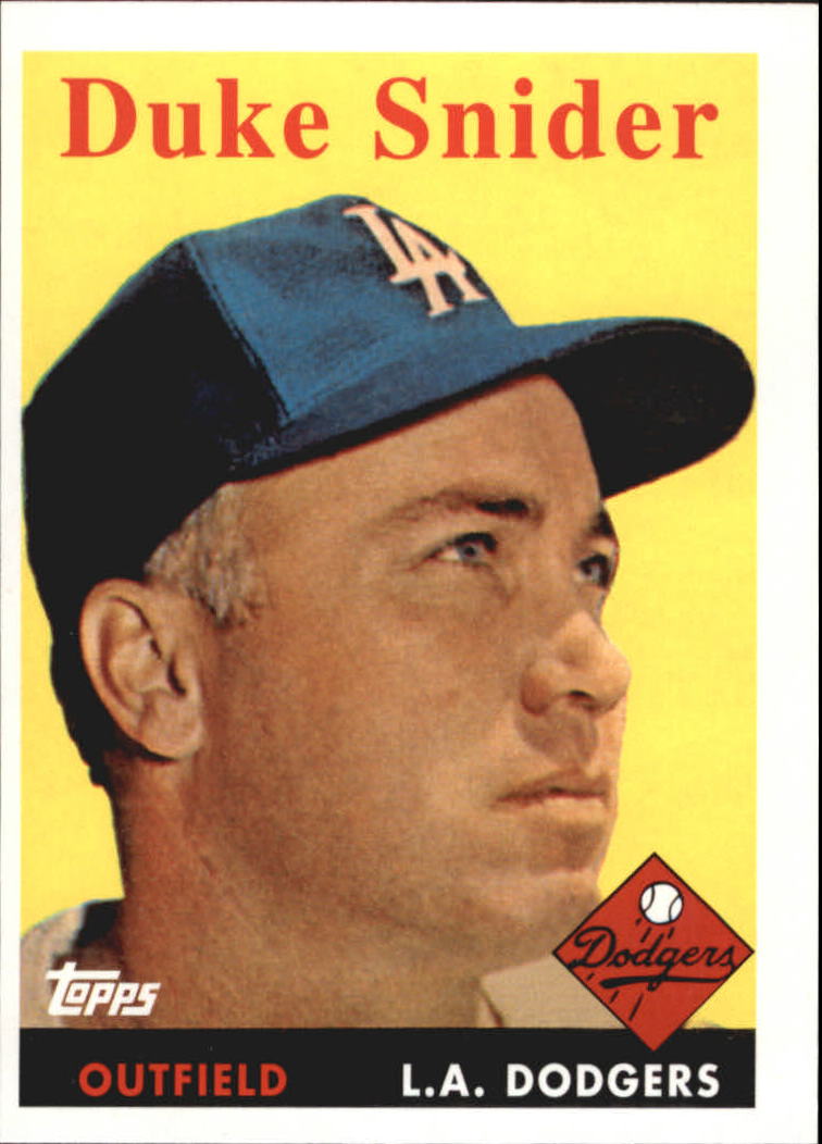 2010 Topps Cards Your Mom Threw Out #CMT65 Duke Snider
