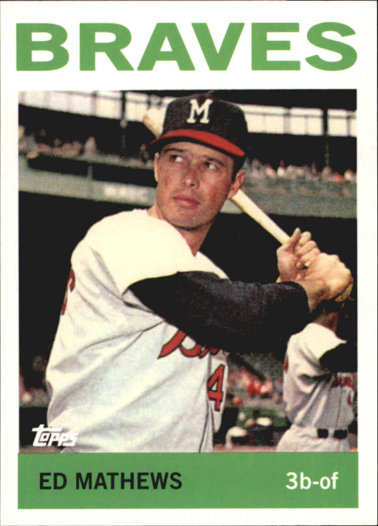 2010 Topps Cards Your Mom Threw Out #CMT71 Eddie Mathews