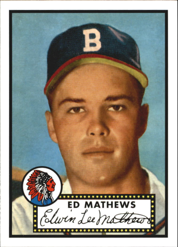 2010 Topps Cards Your Mom Threw Out #CMT117 Eddie Mathews