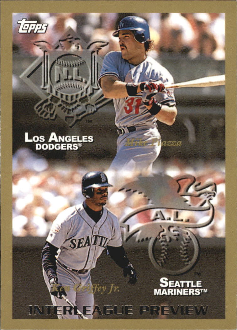 2010 Topps Cards Your Mom Threw Out #CMT163 Mike Piazza/Ken GriffeyJr.