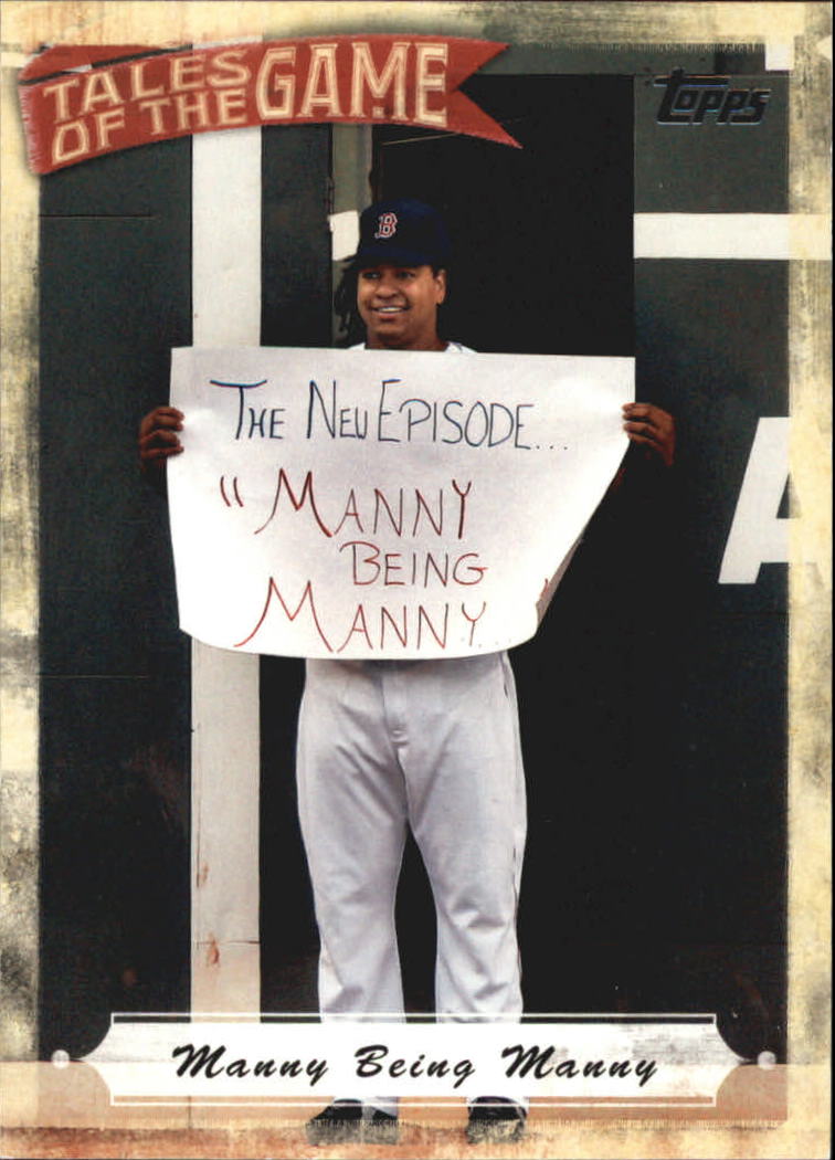 2010 Topps Tales of the Game #TOG23 Manny Being Manny