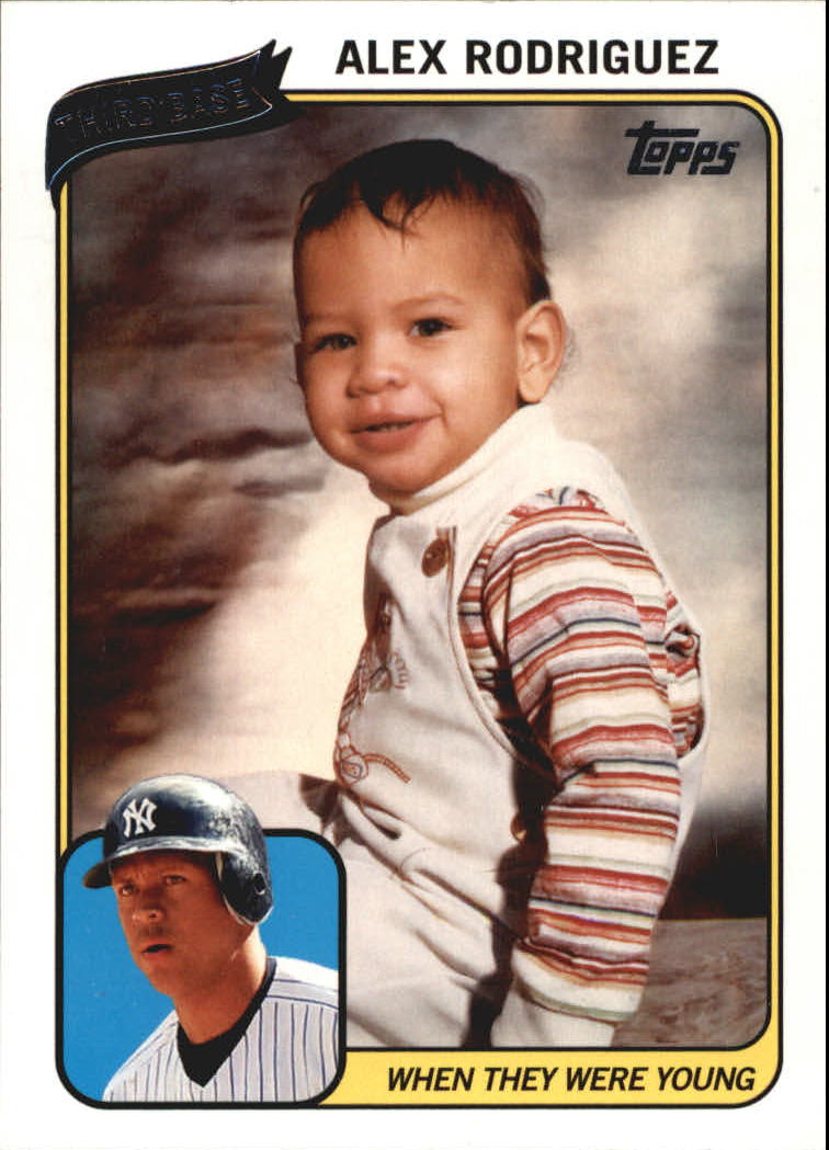 2010 Topps When They Were Young #AR Alex Rodriguez