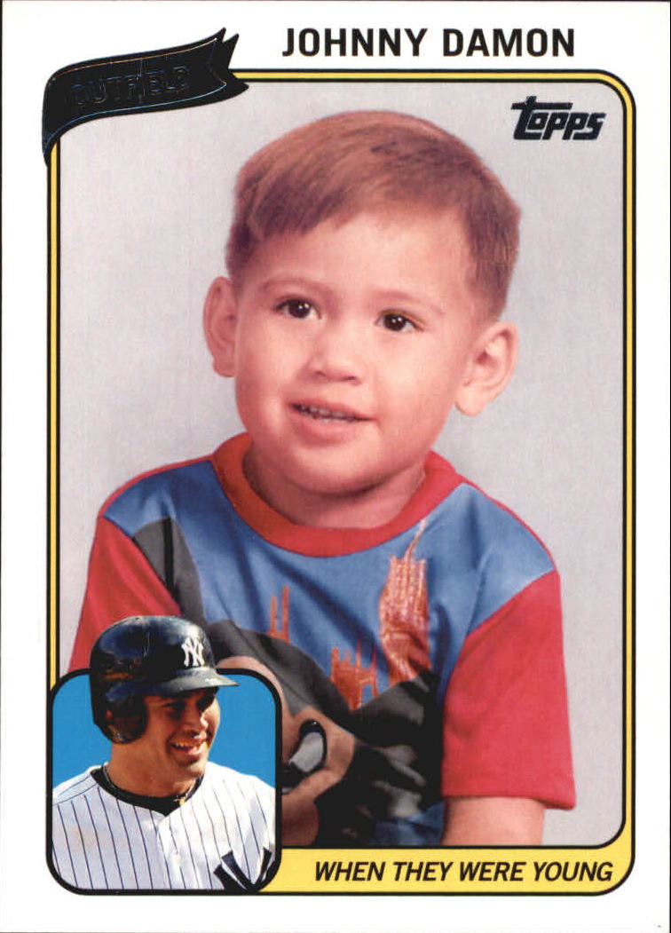 2010 Topps When They Were Young #JD Johnny Damon