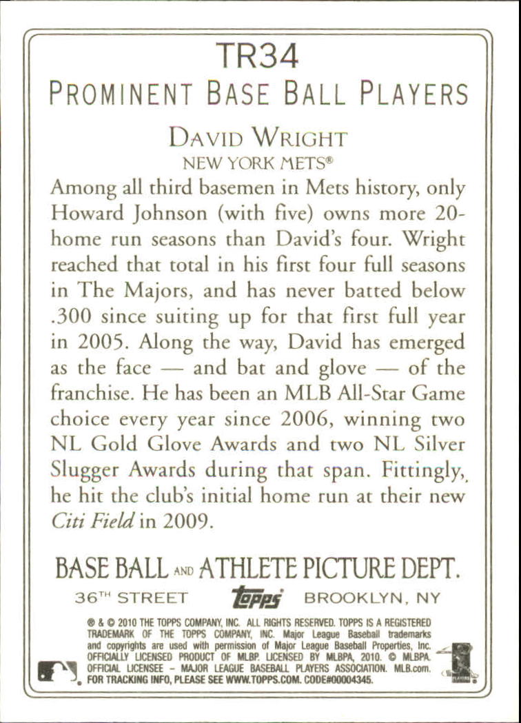 A6550- 2010 Topps Baseball Cards Assorted Inserts2 -You Pick- 15+ FREE US SHIP - Picture 351 of 479