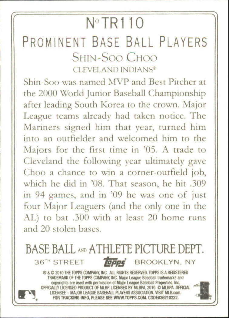 A6550- 2010 Topps Baseball Cards Assorted Inserts2 -You Pick- 15+ FREE US SHIP - Picture 457 of 479
