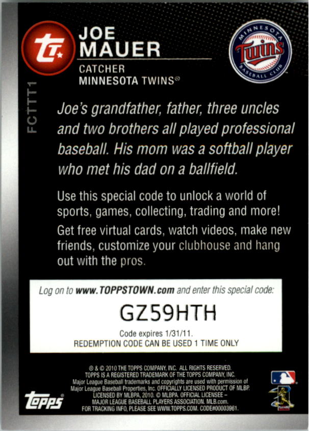 A6550- 2010 Topps Baseball Cards Assorted Inserts2 -You Pick- 15+ FREE US SHIP - Picture 265 of 479