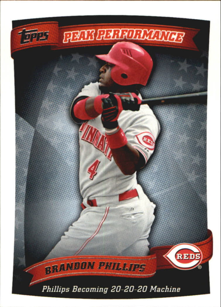 2010 Topps Peak Performance #81 Brandon Phillips