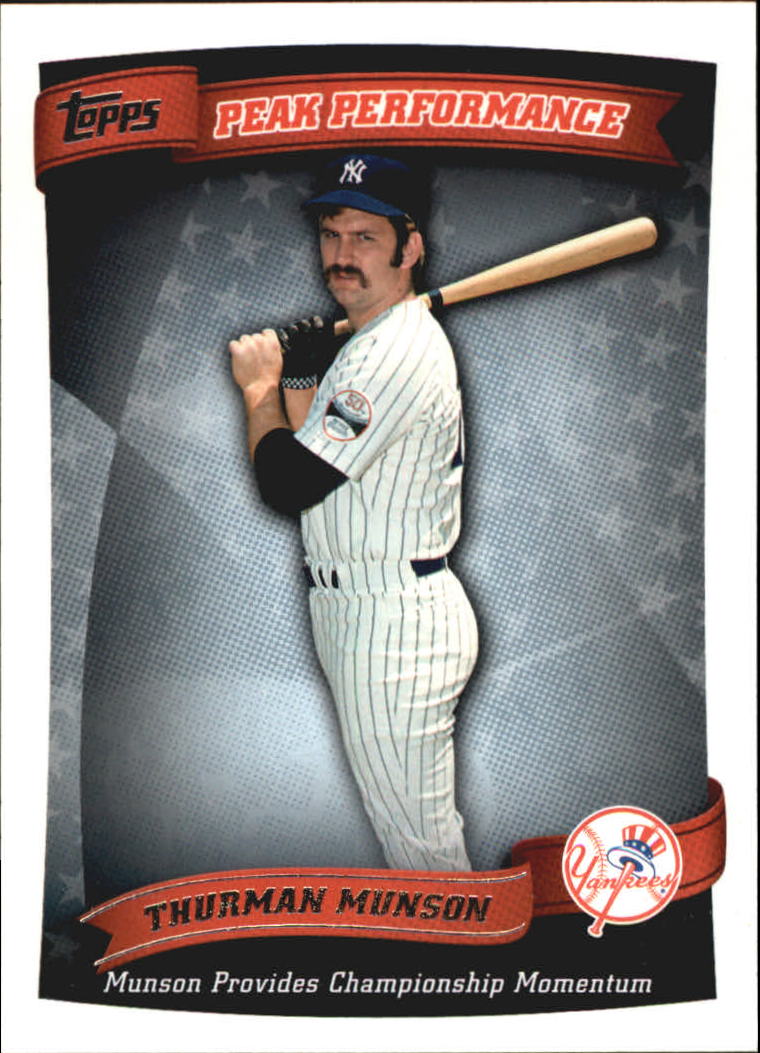 2010 Topps Peak Performance #97 Thurman Munson