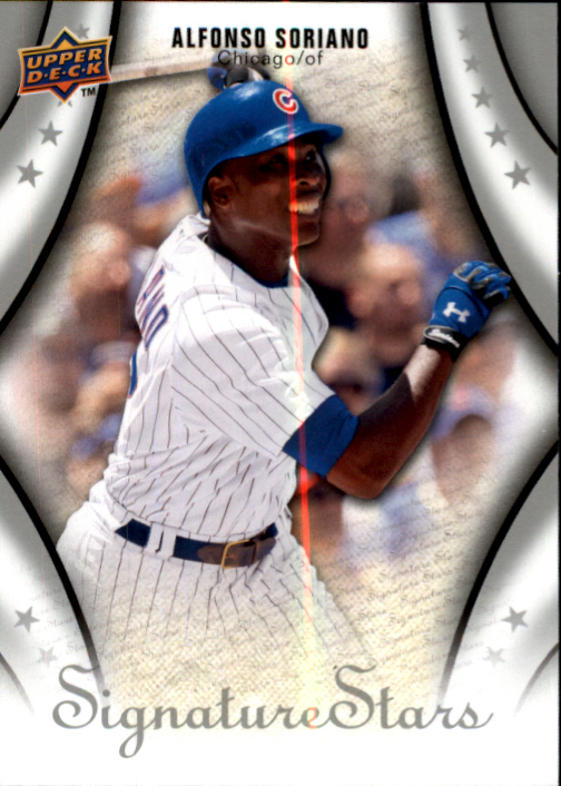 Alfonso Soriano Autographed Baseball Cards