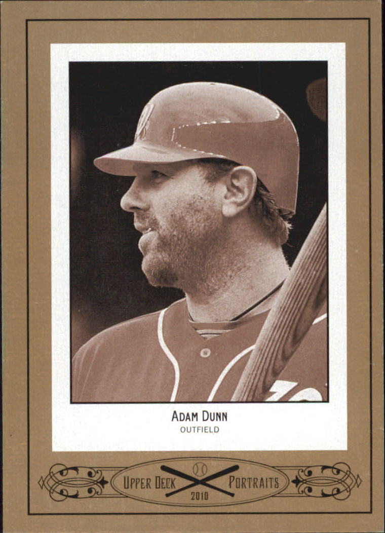 2010 Upper Deck Portraits #SE99 Adam Dunn