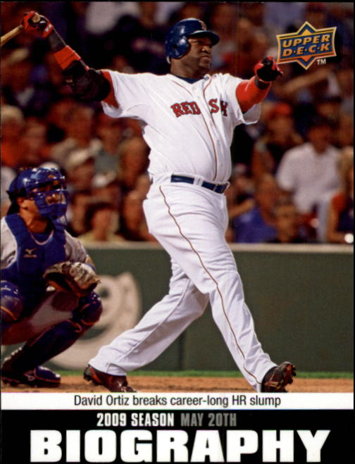 2010 Upper Deck Season Biography #SB53 David Ortiz