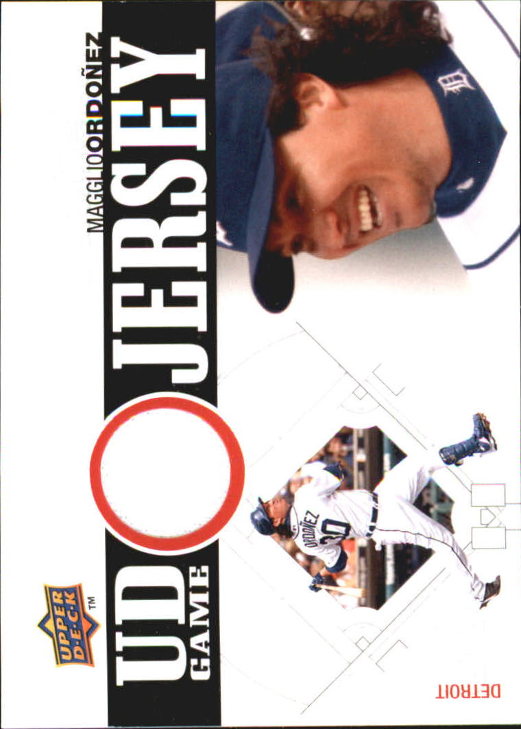 2010 Upper Deck UD Game Jersey #MO Magglio Ordonez