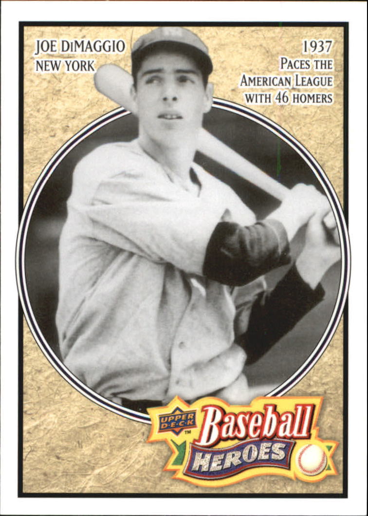 2010 Upper Deck Baseball Heroes #BH1 Joe DiMaggio