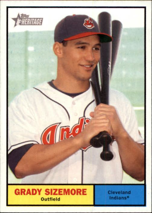 2010 Topps Heritage #15a Grady Sizemore