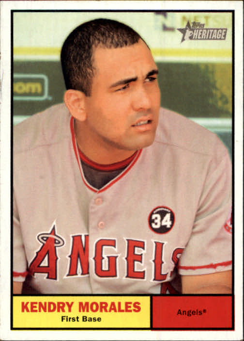 2010 Topps Heritage #184 Kendry Morales