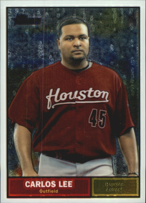 2010 Topps Heritage Chrome #C149 Carlos Lee