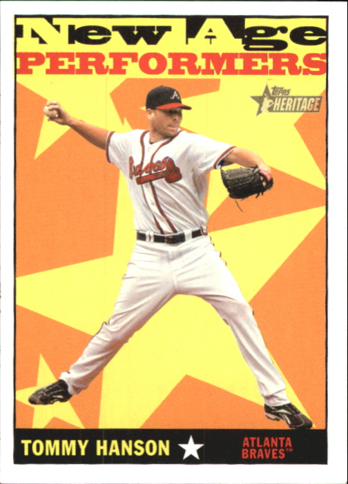 2010 Topps Heritage New Age Performers #NA4 Tommy Hanson