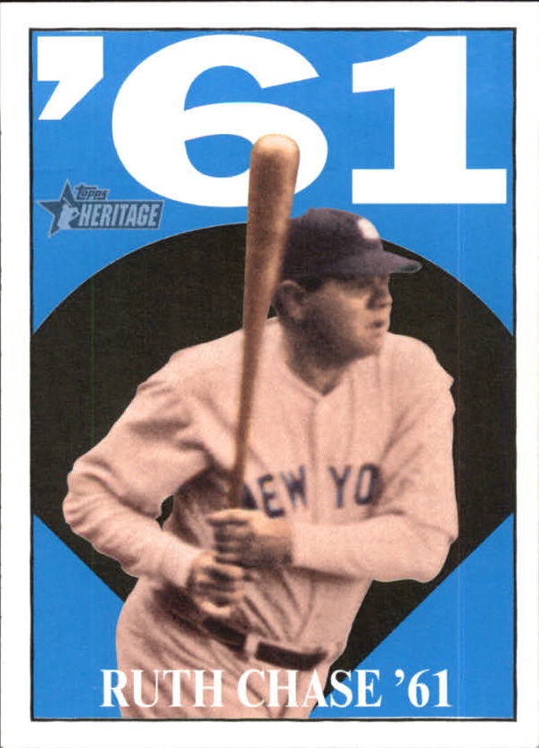 Topps Heritage Ruth Chase 61 2010 tú eliges - Imagen 6 de 31