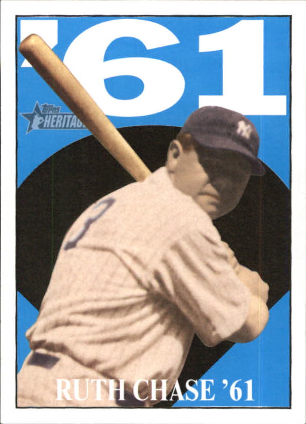 Topps Heritage Ruth Chase 61 2010 tú eliges - Imagen 8 de 31