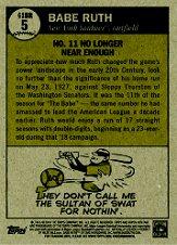 Topps Heritage Ruth Chase 61 2010 tú eliges - Imagen 11 de 31