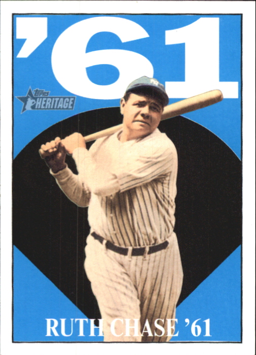 2010 Topps Heritage Ruth Chase 61 #BR8 Babe Ruth