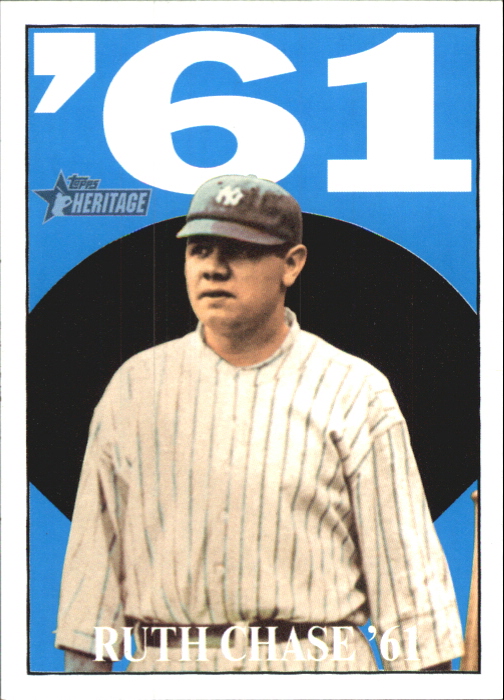2010 Topps Heritage Ruth Chase 61 #BR10 Babe Ruth