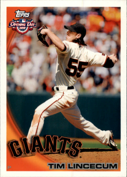 2010 Topps Opening Day #41 Tim Lincecum