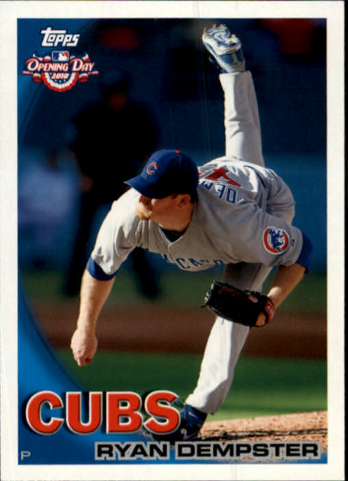 2010 Topps Opening Day #61 Ryan Dempster