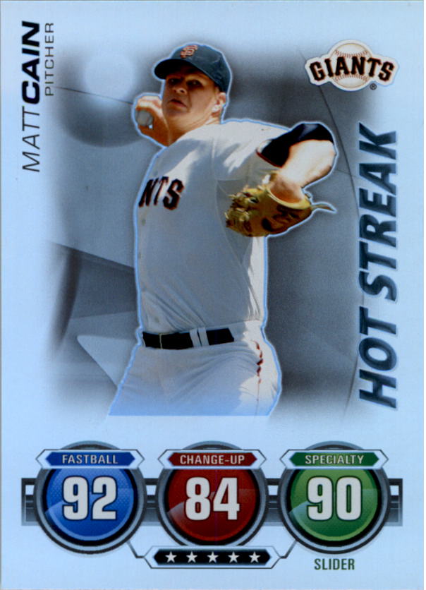 YOU PICK CARDS 2010 Topps Attax Silver Foil Baseball Card Singles
