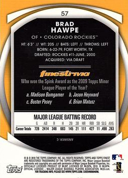 2010 Topps Finest - #113 Hunter Pence