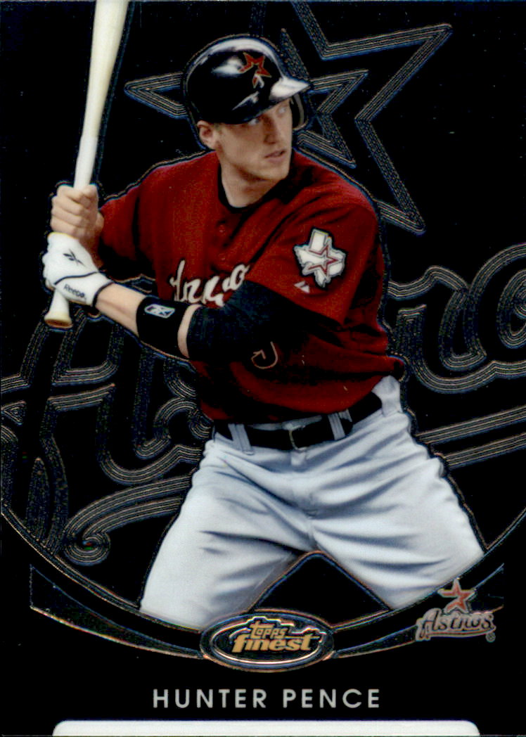 2010 Topps Finest - #113 Hunter Pence