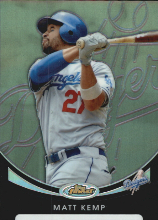 2010 Finest Refractors #12 Matt Kemp
